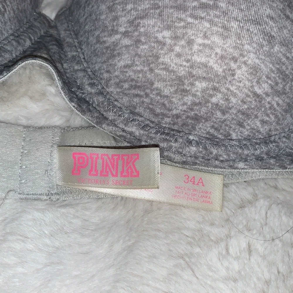 34A PINK wear everywhere strapless push-up bra
